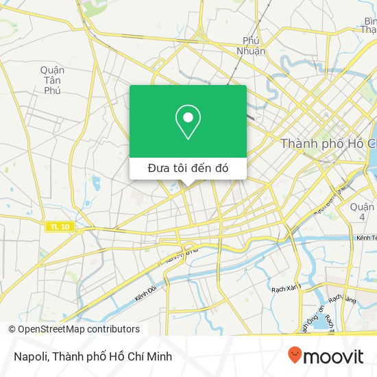 Bản đồ Napoli, 245 ĐƯỜNG Nguyễn Kim Quận 10, Thành Phố Hồ Chí Minh