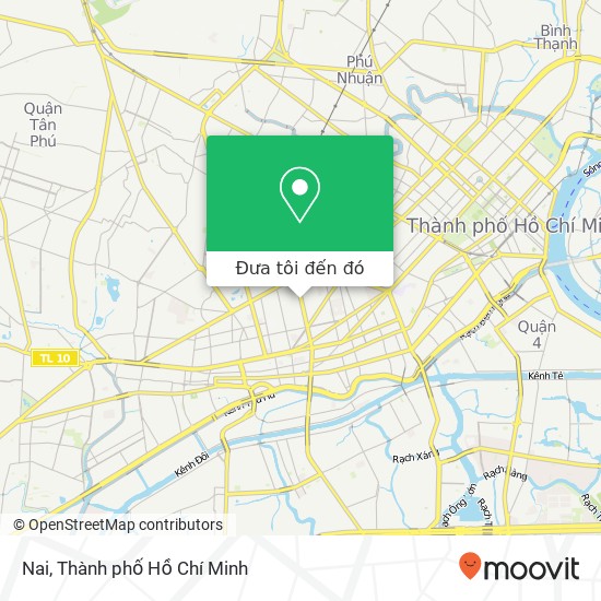 Bản đồ Nai, 427 ĐƯỜNG Nguyễn Tri Phương Quận 10, Thành Phố Hồ Chí Minh