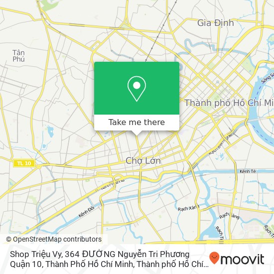 Bản đồ Shop Triệu Vy, 364 ĐƯỜNG Nguyễn Tri Phương Quận 10, Thành Phố Hồ Chí Minh