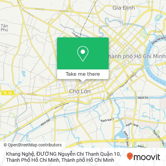 Bản đồ Khang Nghệ, ĐƯỜNG Nguyễn Chí Thanh Quận 10, Thành Phố Hồ Chí Minh