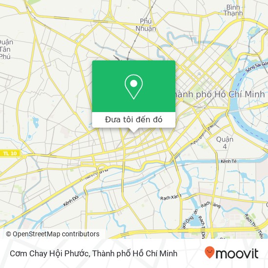 Bản đồ Cơm Chay Hội Phước, ĐƯỜNG Sư Vạn Hạnh Quận 10, Thành Phố Hồ Chí Minh