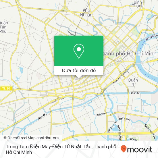 Bản đồ Trung Tâm Điện Máy-Điện Tử Nhật Tảo, ĐƯỜNG Nguyễn Chí Thanh Quận 5, Thành Phố Hồ Chí Minh