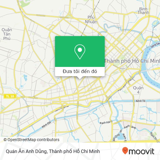 Bản đồ Quán Ăn Anh Dũng, 196 ĐƯỜNG Vĩnh Viễn Quận 10, Thành Phố Hồ Chí Minh