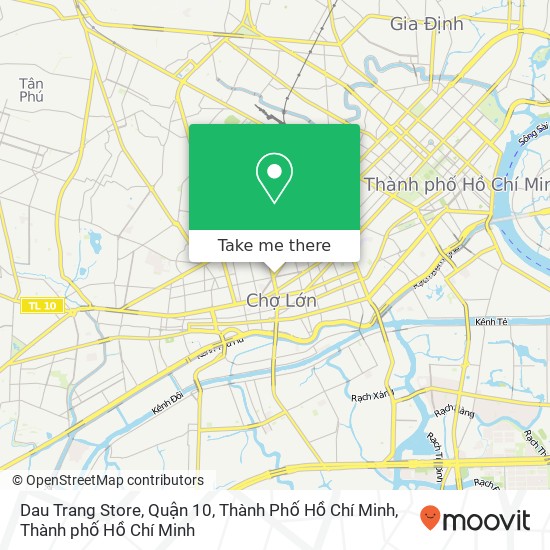 Bản đồ Dau Trang Store, Quận 10, Thành Phố Hồ Chí Minh