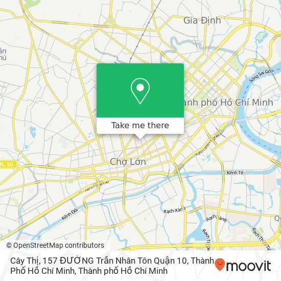 Bản đồ Cây Thị, 157 ĐƯỜNG Trần Nhân Tôn Quận 10, Thành Phố Hồ Chí Minh