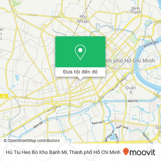 Bản đồ Hủ Tíu Heo Bò Kho Bánh Mì, 411 ĐƯỜNG Lê Hồng Phong Quận 10, Thành Phố Hồ Chí Minh