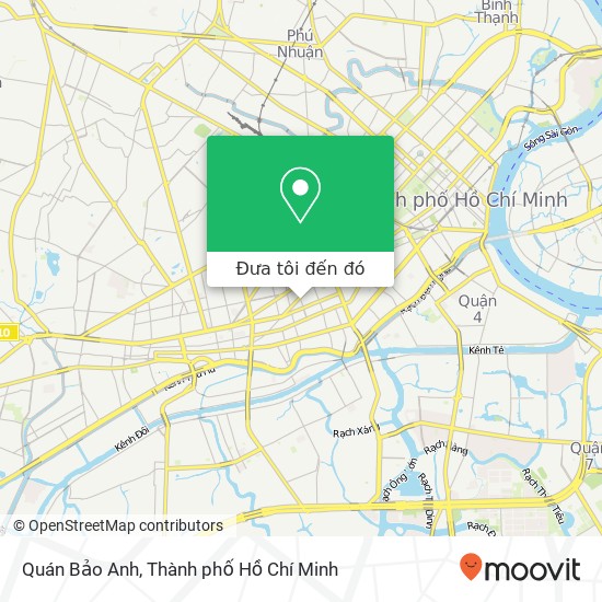 Bản đồ Quán Bảo Anh, ĐƯỜNG Lê Hồng Phong Quận 5, Thành Phố Hồ Chí Minh