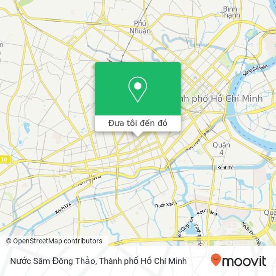 Bản đồ Nước Sâm Đông Thảo, 110 ĐƯỜNG Hùng Vương Quận 10, Thành Phố Hồ Chí Minh