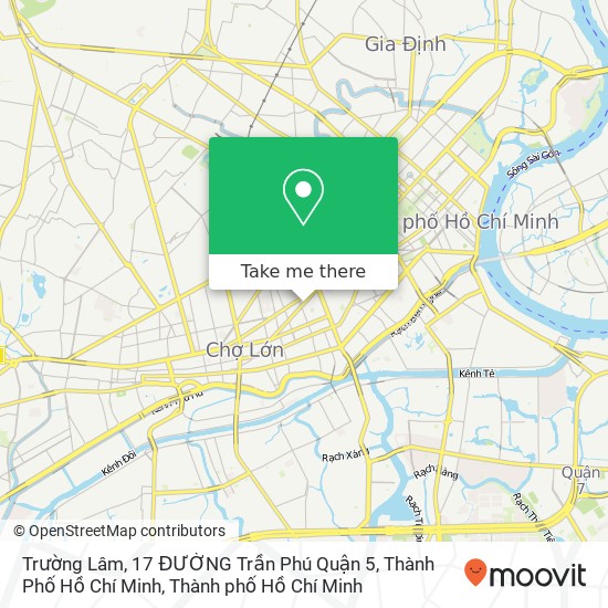 Bản đồ Trường Lâm, 17 ĐƯỜNG Trần Phú Quận 5, Thành Phố Hồ Chí Minh