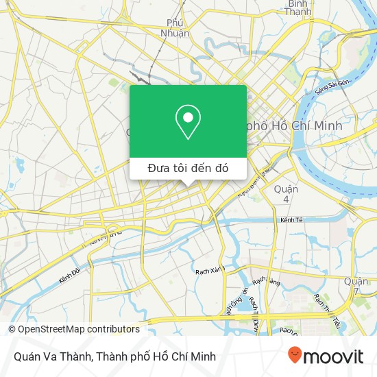 Bản đồ Quán Va Thành, ĐƯỜNG An Dương Vương Quận 5, Thành Phố Hồ Chí Minh