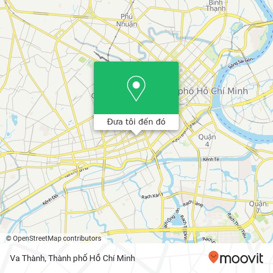 Bản đồ Va Thành, 294A ĐƯỜNG An Dương Vương Quận 5, Thành Phố Hồ Chí Minh