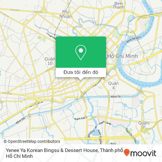Bản đồ Yenee Ya Korean Bingsu & Dessert House, 345 ĐƯỜNG Nguyễn Trãi Quận 1, Thành Phố Hồ Chí Minh