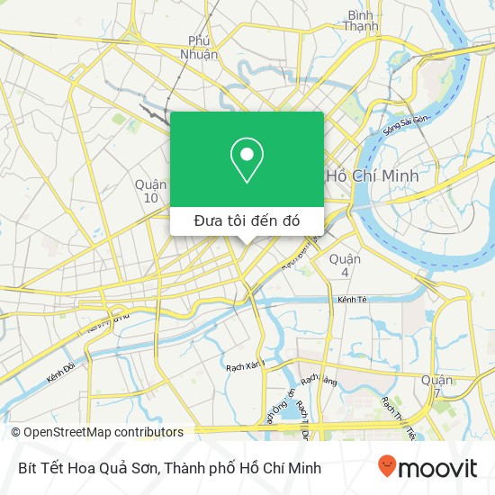 Bản đồ Bít Tết Hoa Quả Sơn, 331 ĐƯỜNG Nguyễn Trãi Quận 1, Thành Phố Hồ Chí Minh