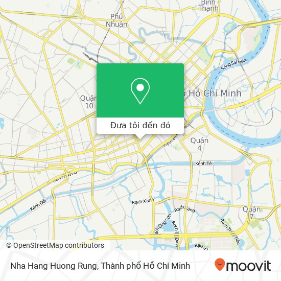 Bản đồ Nha Hang Huong Rung, ĐƯỜNG Nguyễn Trãi Quận 1, Thành Phố Hồ Chí Minh