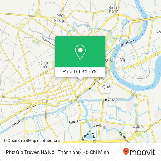 Bản đồ Phở Gia Truyền Hà Nội, 140 ĐƯỜNG Nguyễn Cư Trinh Quận 1, Thành Phố Hồ Chí Minh
