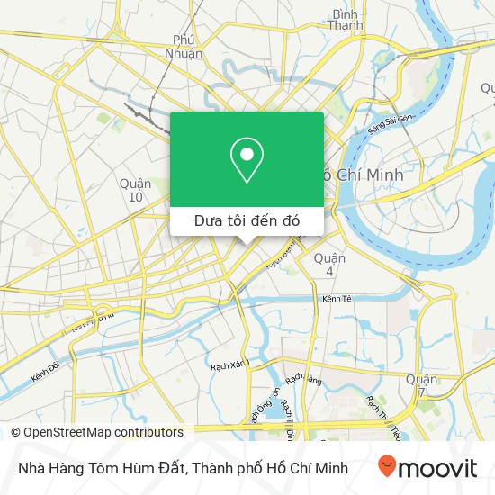 Bản đồ Nhà Hàng Tôm Hùm Đất, ĐƯỜNG Trần Đình Xu Quận 1, Thành Phố Hồ Chí Minh