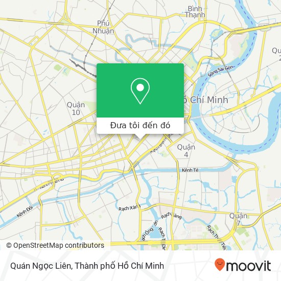 Bản đồ Quán Ngọc Liên, 56 ĐƯỜNG Cao Bá Nhạ Quận 1, Thành Phố Hồ Chí Minh