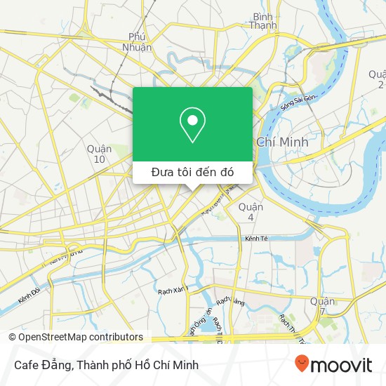 Bản đồ Cafe Đẳng, 14 ĐƯỜNG Cống Quỳnh Quận 1, Thành Phố Hồ Chí Minh