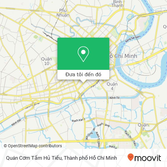 Bản đồ Quán Cơm Tấm Hủ Tiếu, ĐƯỜNG Trần Hưng Đạo Quận 1, Thành Phố Hồ Chí Minh