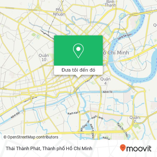 Bản đồ Thái Thành Phát, ĐƯỜNG Trần Hưng Đạo Quận 1, Thành Phố Hồ Chí Minh