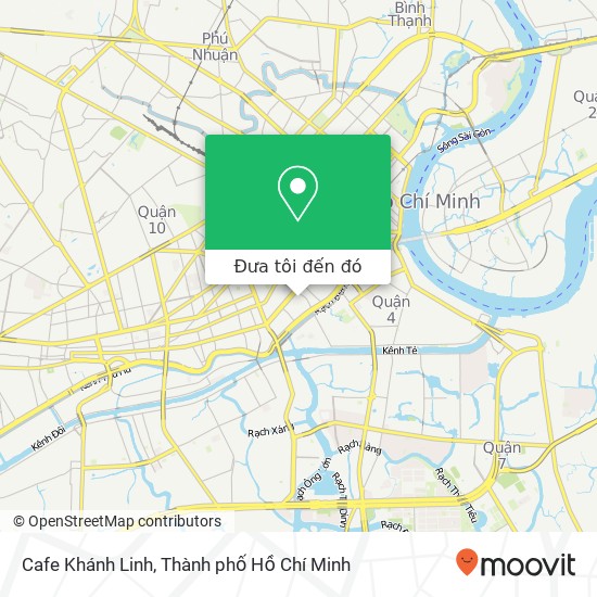 Bản đồ Cafe Khánh Linh, HẺM 55 Trần Đình Xu Quận 1, Thành Phố Hồ Chí Minh