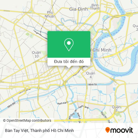 Bản đồ Bàn Tay Việt