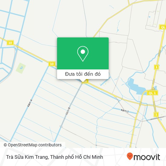 Bản đồ Trà Sữa Kim Trang, Huyện Bình Chánh, Thành Phố Hồ Chí Minh