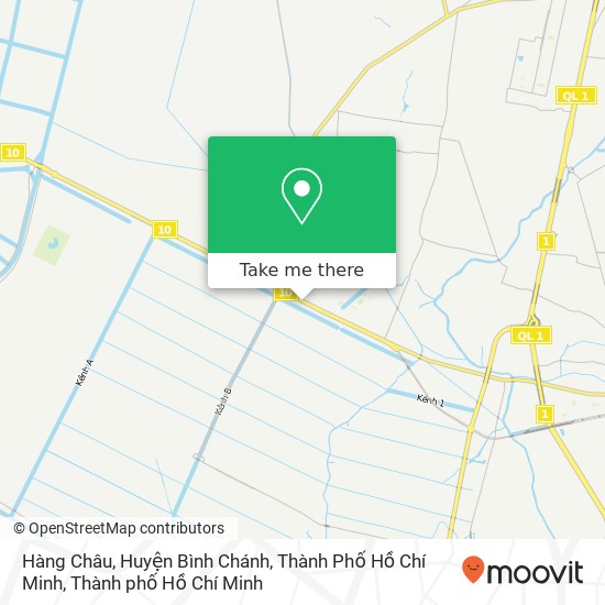 Bản đồ Hàng Châu, Huyện Bình Chánh, Thành Phố Hồ Chí Minh