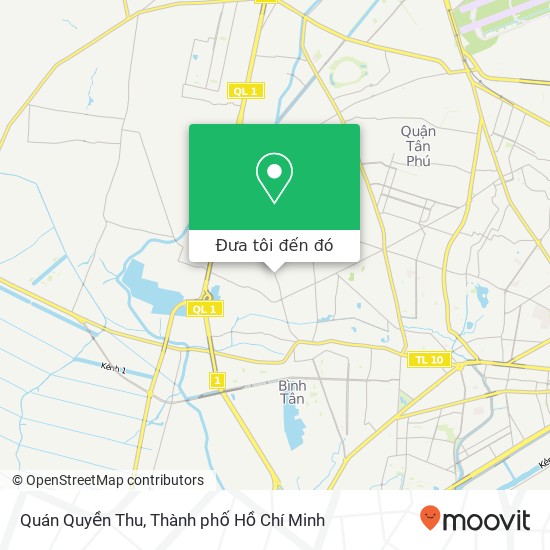 Bản đồ Quán Quyền Thu, ĐƯỜNG Mã Lò Quận Bình Tân, Thành Phố Hồ Chí Minh