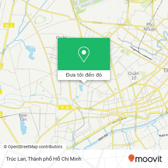 Bản đồ Trúc Lan, 60 ĐƯỜNG Hòa Bình Quận 11, Thành Phố Hồ Chí Minh