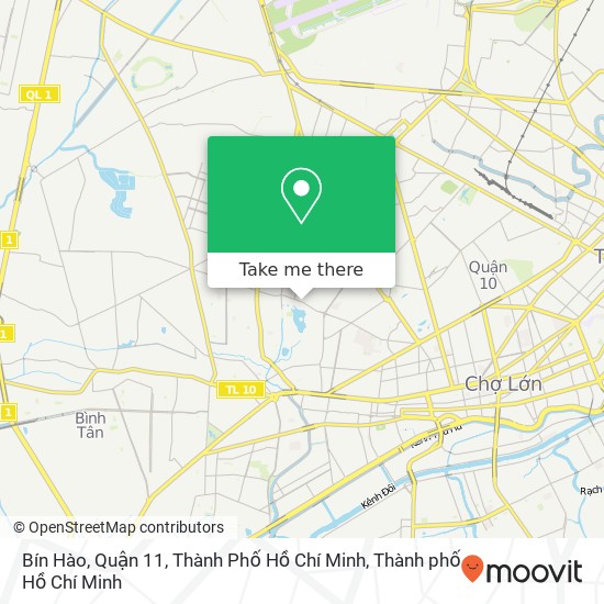 Bản đồ Bín Hào, Quận 11, Thành Phố Hồ Chí Minh