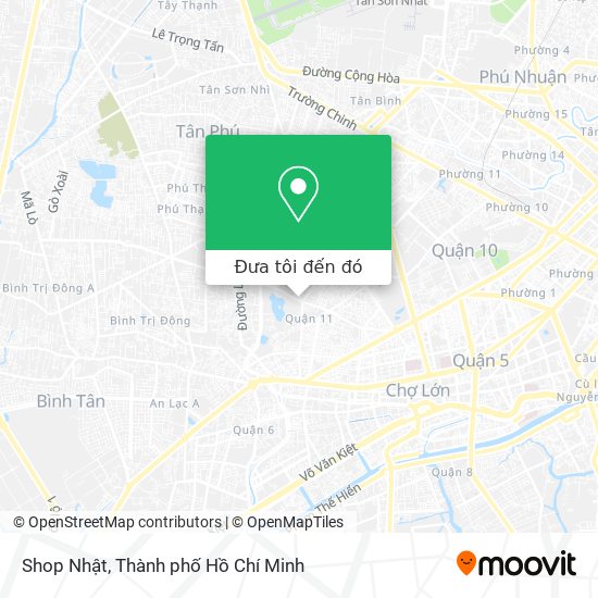 Bản đồ Shop Nhật