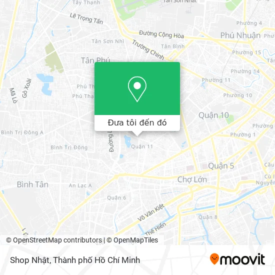 Bản đồ Shop Nhật