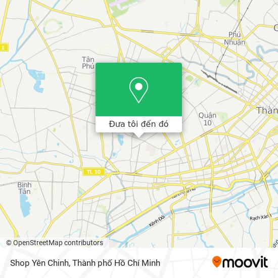 Bản đồ Shop Yên Chinh