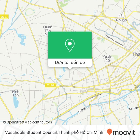 Bản đồ Vaschools Student Council, 252 ĐƯỜNG Lạc Long Quân Quận 11, Thành Phố Hồ Chí Minh