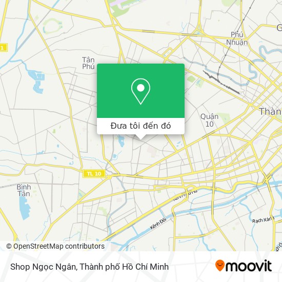 Bản đồ Shop Ngọc Ngân