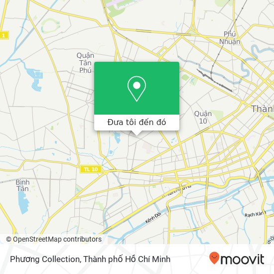 Bản đồ Phương Collection, ĐƯỜNG Ông Ích Khiêm Quận 11, Thành Phố Hồ Chí Minh