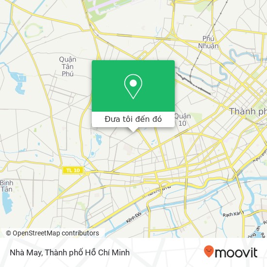 Bản đồ Nhà May, 51 ĐƯỜNG Bình Thới Quận 11, Thành Phố Hồ Chí Minh