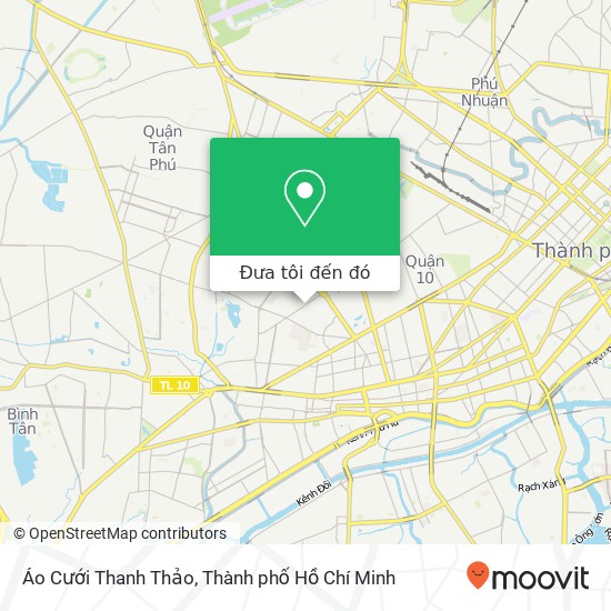 Bản đồ Áo Cưới Thanh Thảo, ĐƯỜNG Bình Thới Quận 11, Thành Phố Hồ Chí Minh