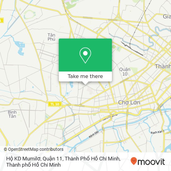 Bản đồ Hộ KD Mumilơ, Quận 11, Thành Phố Hồ Chí Minh