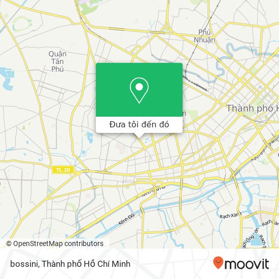 Bản đồ bossini, ĐƯỜNG Lê Đại Hành Quận 11, Thành Phố Hồ Chí Minh