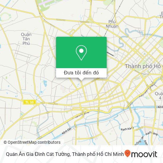 Bản đồ Quán Ăn Gia Đình Cát Tường, Quận 10, Thành Phố Hồ Chí Minh
