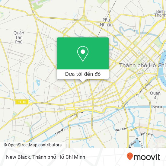 Bản đồ New Black, 643 ĐƯỜNG 3 Tháng 2 Quận 10, Thành Phố Hồ Chí Minh