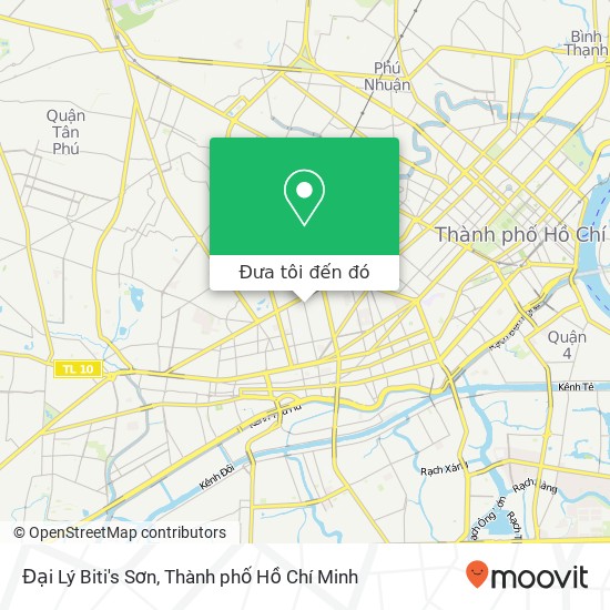 Bản đồ Đại Lý Biti's Sơn, 219 ĐƯỜNG Ngô Quyền Quận 10, Thành Phố Hồ Chí Minh