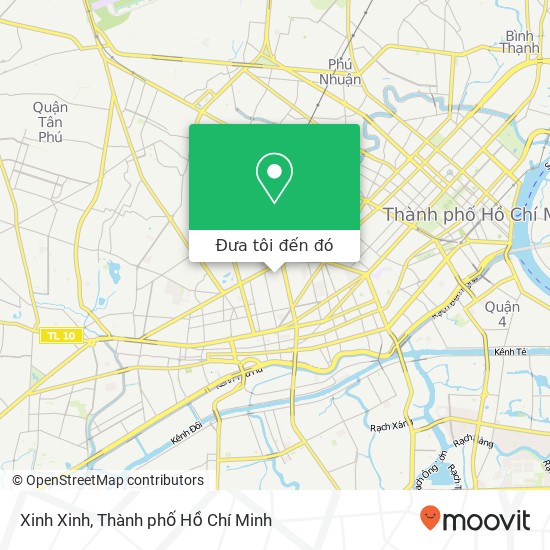 Bản đồ Xinh Xinh, ĐƯỜNG Bà Hạt Quận 10, Thành Phố Hồ Chí Minh