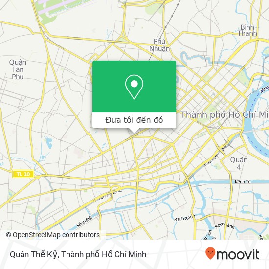 Bản đồ Quán Thế Kỷ, Quận 10, Thành Phố Hồ Chí Minh