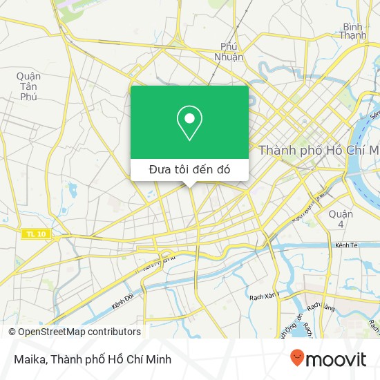 Bản đồ Maika, 515A ĐƯỜNG Nguyễn Tri Phương Quận 10, Thành Phố Hồ Chí Minh