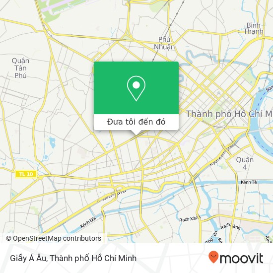 Bản đồ Giầy Á Âu, ĐƯỜNG 3 Tháng 2 Quận 10, Thành Phố Hồ Chí Minh