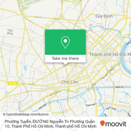 Bản đồ Phương Tuyền, ĐƯỜNG Nguyễn Tri Phương Quận 10, Thành Phố Hồ Chí Minh