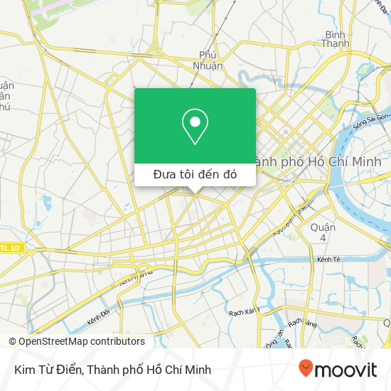 Bản đồ Kim Từ Điển, BÙNG BINH Ngã Bảy Lý Thái Tổ Quận 10, Thành Phố Hồ Chí Minh